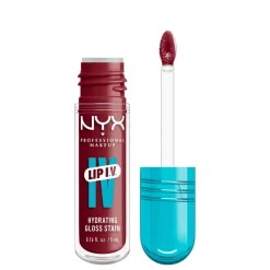 NYX Professional Makeup Lip I.V. Hydrating Gloss Stain Lipgloss,- Læber