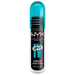 NYX Professional Makeup Lip I.V. Hydrating Gloss Stain Lipgloss, 16 Grape Gushin'- Læber
