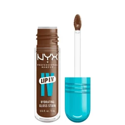 NYX Professional Makeup Lip I.V. Hydrating Gloss Stain Lipgloss,- Læber