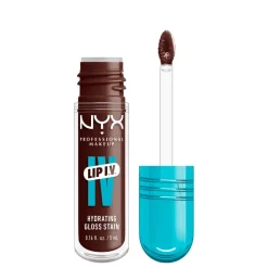 NYX Professional Makeup Lip I.V. Hydrating Gloss Stain Lipgloss,- Læber