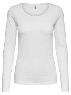 ONLY Live Love Langærmet T-shirt, , L-Dame T-Shirts & Toppe
