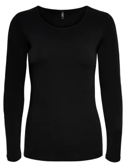 New Live Love Langærmet T-shirt, , L Dame T-Shirts & Toppe