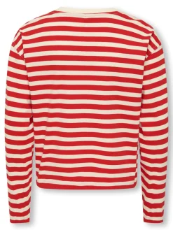 Best Livina O-Neck Stripe Bluse, , 158-164 cm Børn T-Shirts & Toppe|Bluser
