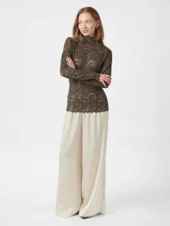 Neo Noir Liza Laceflower Bluse, , 36-Dame Bluser & Skjorter