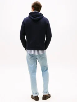 Tommy Hilfiger Logo Flex Hættetrøje, , XXL- Sweatshirts & Trøjer