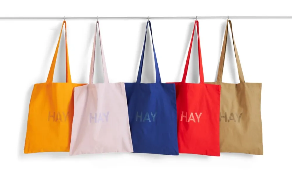 HAY Logo Tote Bag,-Dame Muleposer & Indkøbsnet