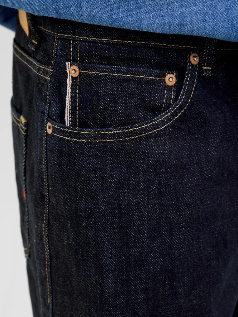 Outlet Loose Royal Selvedge 566 Jeans, , W32/L32 Jeans