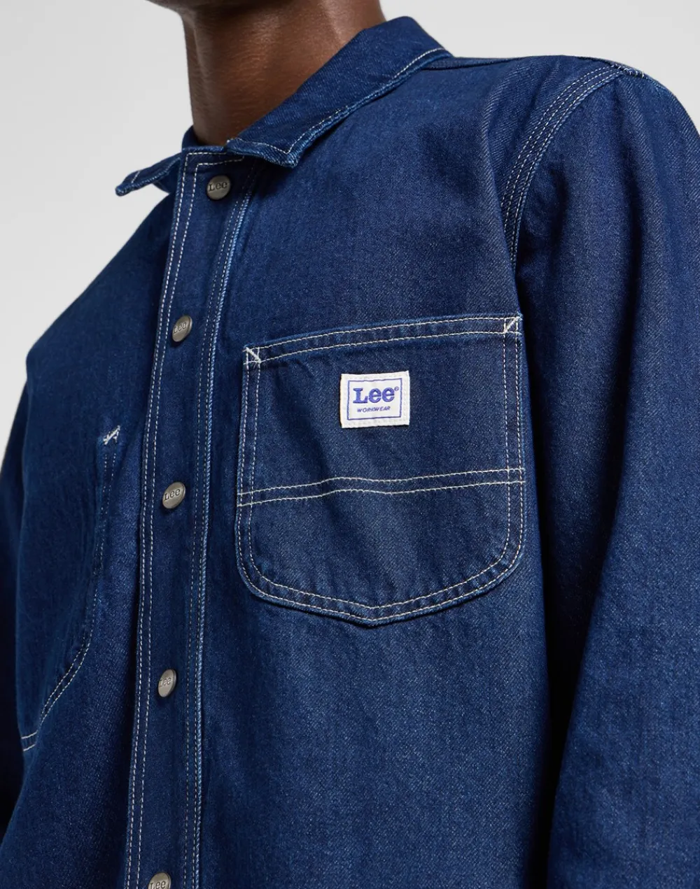 Lee Loose Workwear Overshirt, , XL- Overshirts