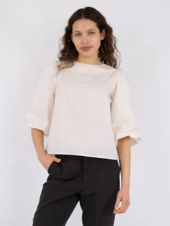 Neo Noir Lorraine Poplin Bluse, , 40-Dame Bluser & Skjorter