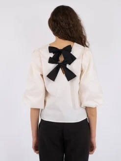 Neo Noir Lorraine Poplin Bluse, , 40-Dame Bluser & Skjorter
