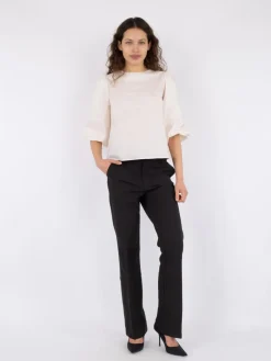Neo Noir Lorraine Poplin Bluse, , 40-Dame Bluser & Skjorter