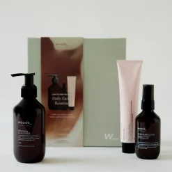 woods_ copenhagen Love The Skin You're In Daily Facial Routine Gaveæske- Gaveæsker Til Hende
