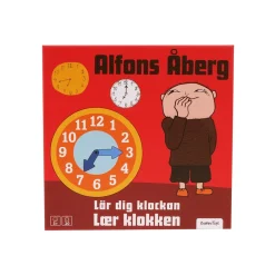 Alfons Åberg Lær Klokken-Børn Spil & Puslespil