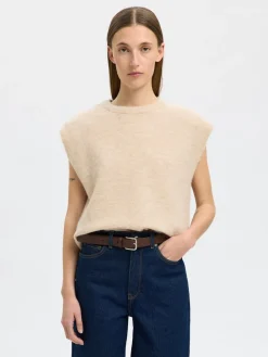 New Lulu Knit Vest, , L Dame Veste