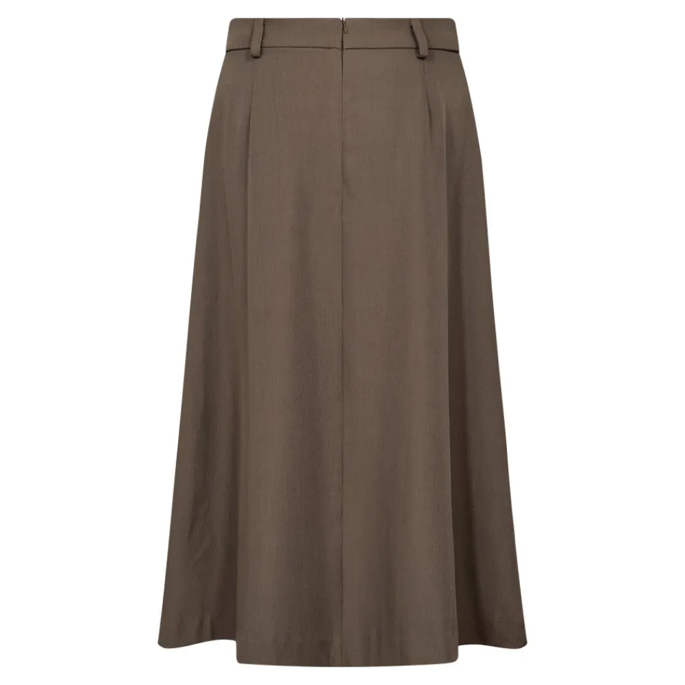 New LunaCC Pocket Pleat Nederdel, , S Dame Nederdele