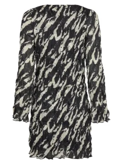Online Luni Distressed Zebra Kjole, , 38 Dame Kjoler