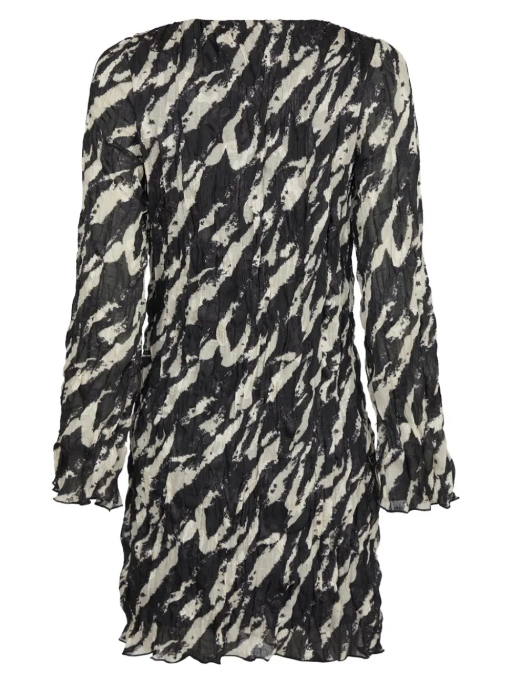 Online Luni Distressed Zebra Kjole, , 38 Dame Kjoler