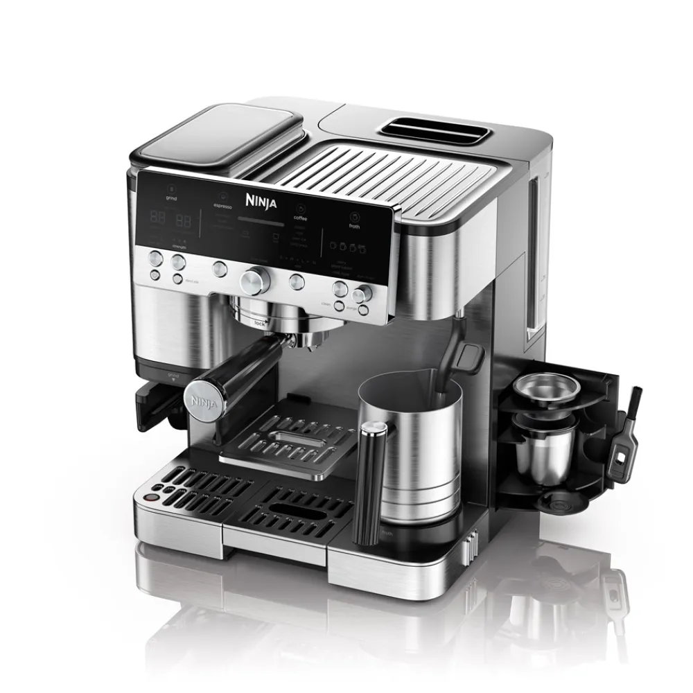 Ninja Luxe Café Premier 3-i-1 Espressomaskine,- Køkkenmaskiner