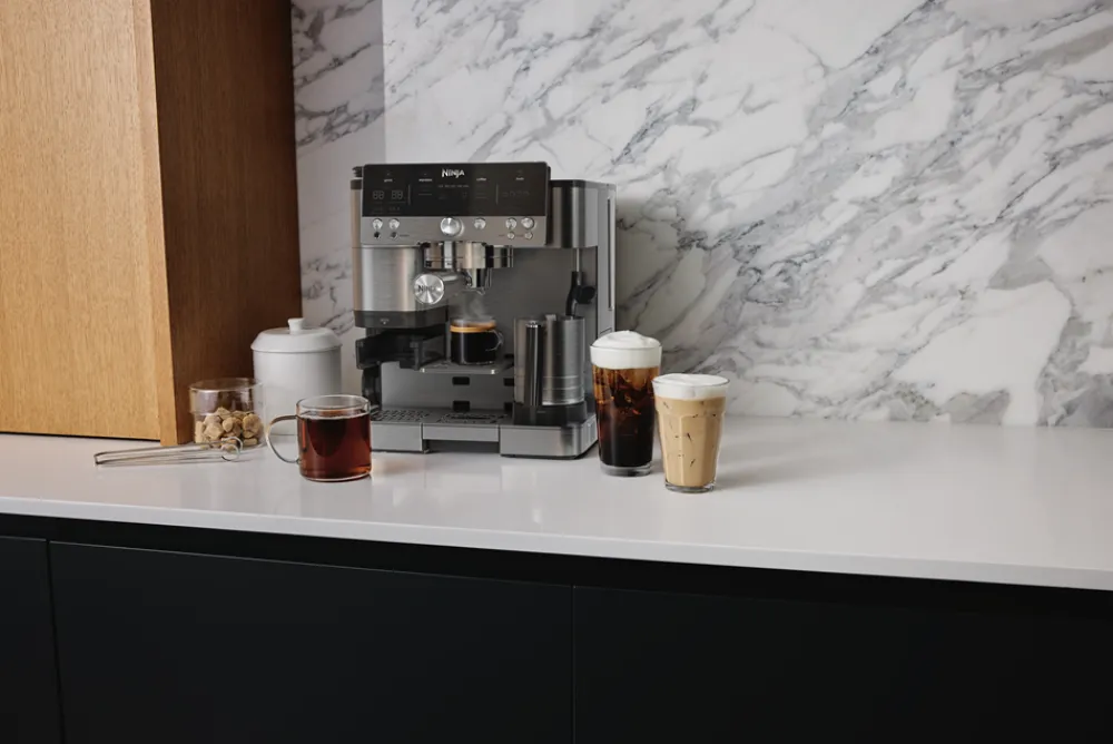 Ninja Luxe Café Premier 3-i-1 Espressomaskine,- Køkkenmaskiner