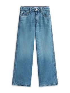 Tommy Hilfiger Mabel Wide Leg Jeans, , 164 cm-Børn Jeans