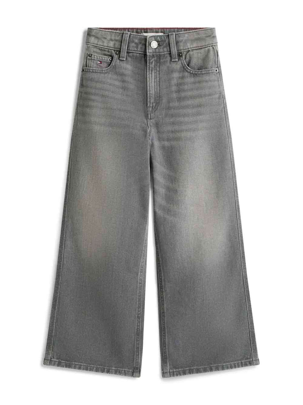 Tommy Hilfiger Mabel Wide Leg Jeans, , 152 cm-Børn Jeans