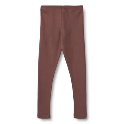 Maddy Rib Leggings, , 98 cm Børn Bukser & Leggings