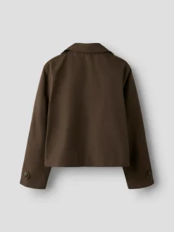 Name It Madelin Short Trenchcoat, , 152 cm-Børn Overtøj