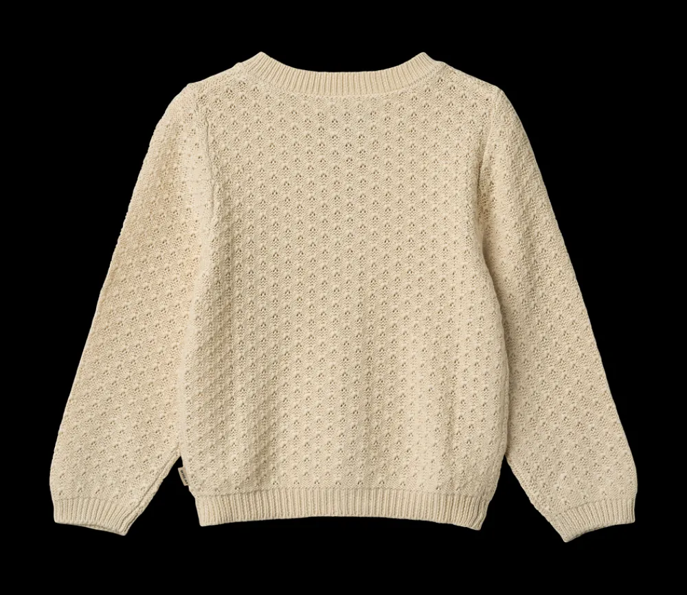 New Magnella Strik Cardigan, , 128 cm Børn Cardigans