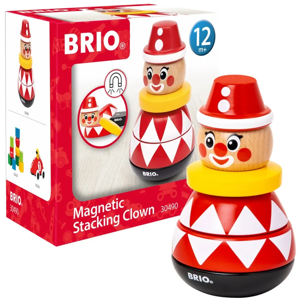 BRIO Magnetisk Stableklovn-Børn Legetøjsfigurer & Klodser|Babylegetøj