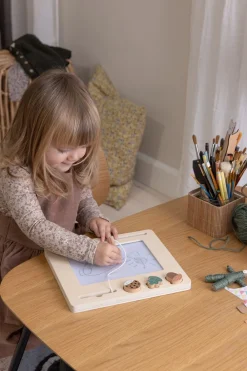 Sebra Magnetisk Tegnebræt-Børn Kreativ Leg