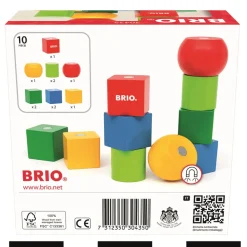 BRIO Magnetiske Træklodser-Børn Babylegetøj