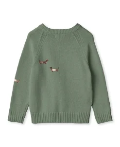 Outlet Mahdi Dog Pullover, , 95 cm Børn Strik & Sweatshirts