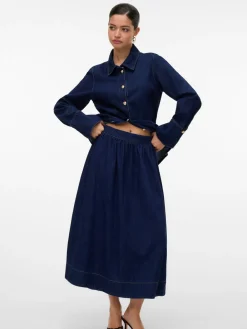 Vero Moda Maiken Nederdel, , L-Dame Nederdele