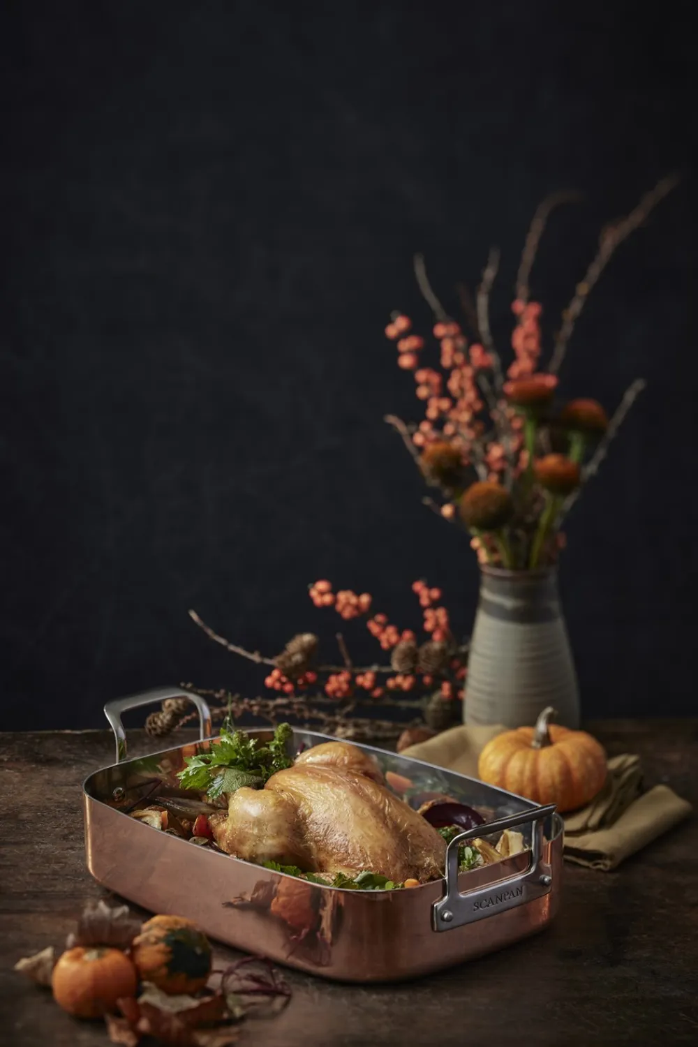 SCANPAN Maitre D' Bradepande, 24x35 cm- Bagning