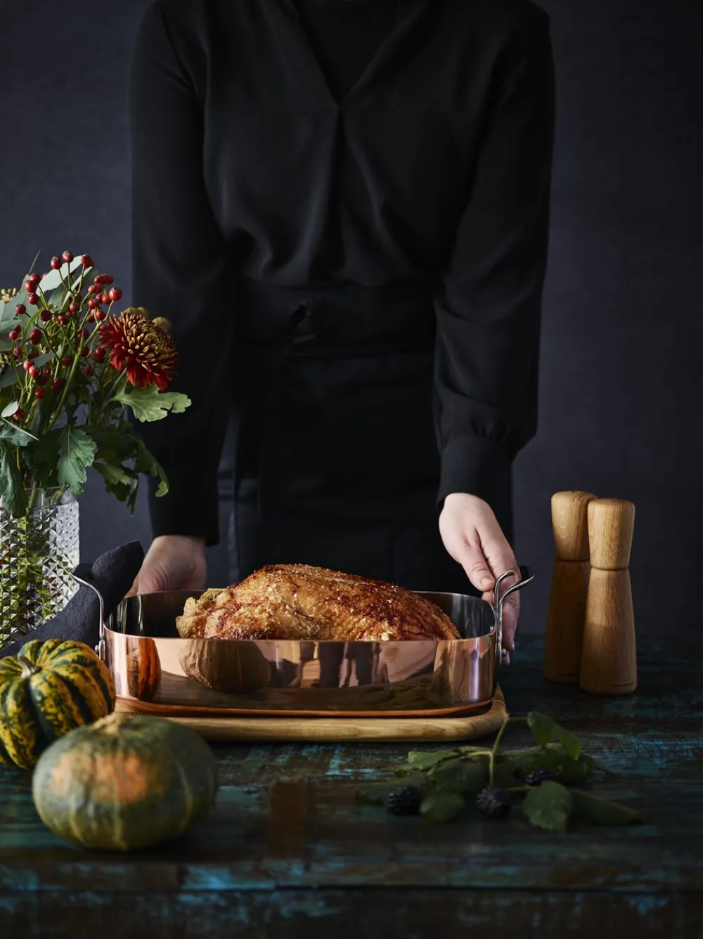 SCANPAN Maitre D' Bradepande, 24x35 cm- Bagning