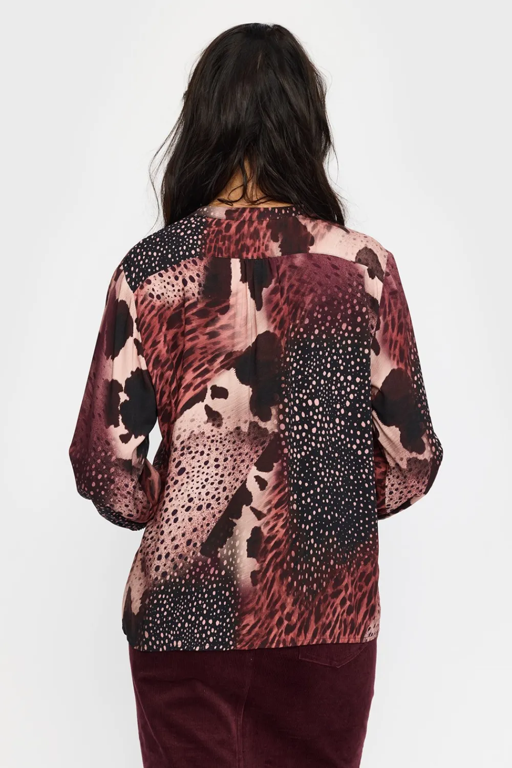 Maja Bluse, , L Dame Bluser & Skjorter