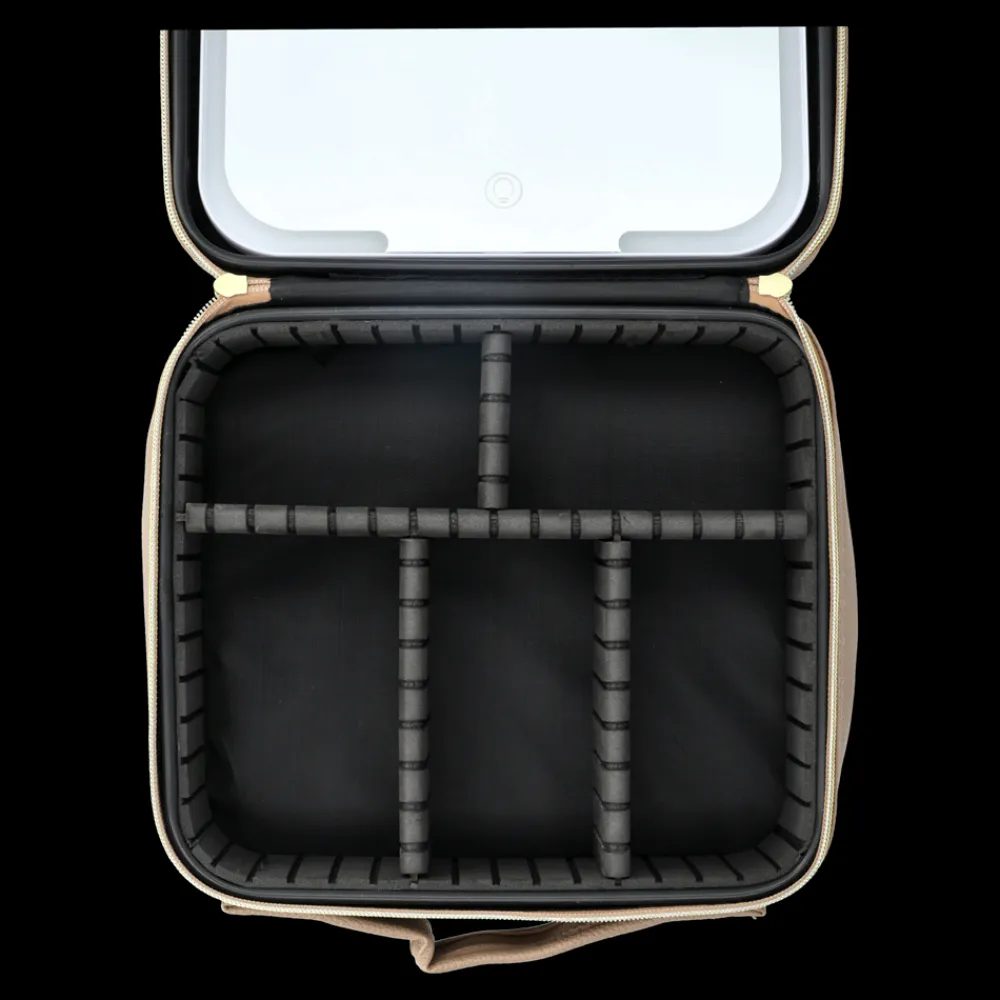 Online Makeuptaske Med LED Spejl Dame Toilettasker|Toilet- & Makeuptasker
