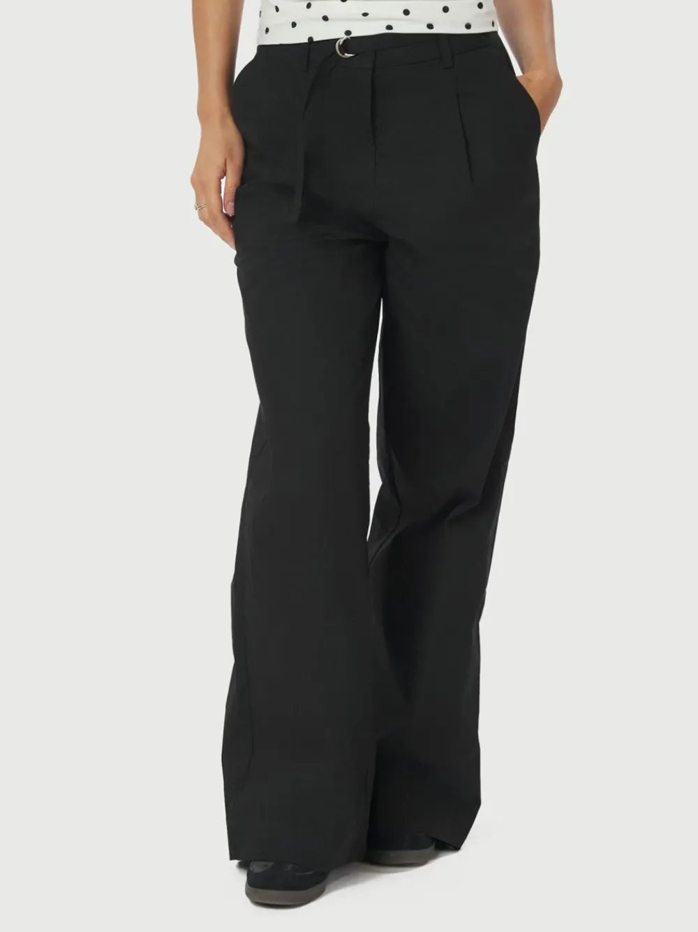 Neo Noir Malba Poplin Bukser, , 42-Dame Bukser & Leggings