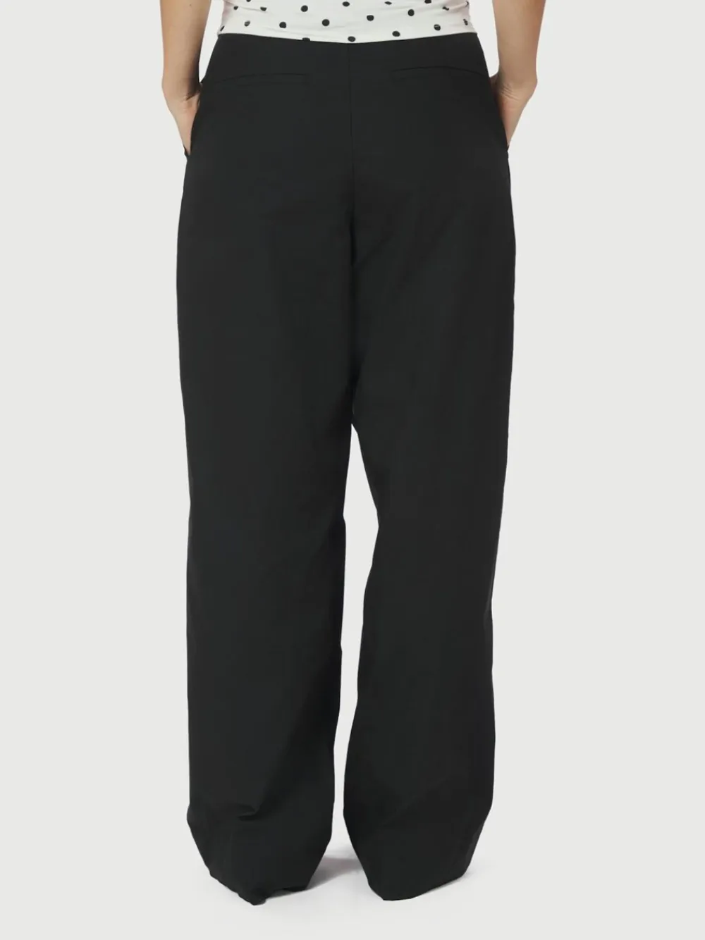 Neo Noir Malba Poplin Bukser, , 42-Dame Bukser & Leggings