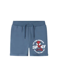 Name It Mani Spider Sweat Shorts, , 92 cm-Børn Nederdele & Shorts