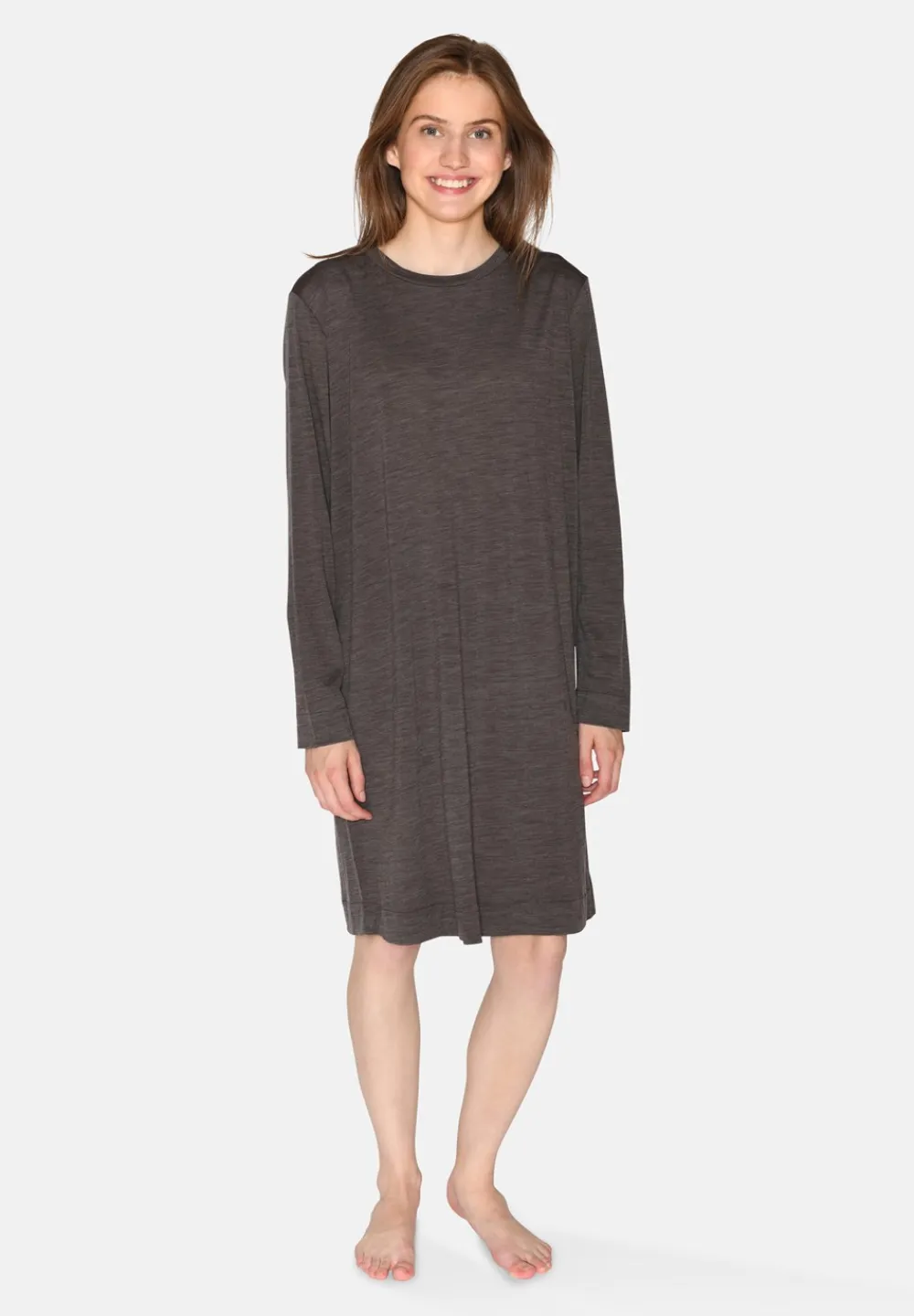 CCDK Marcia Langærmet Natkjole, , S-Dame Loungewear