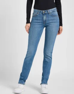 Lee Marion Straight Jeans, , W28/L31-Dame Jeans