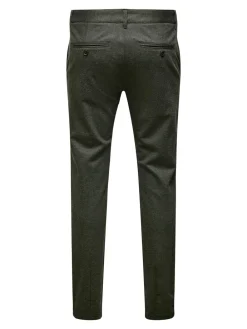 ONLY & Sons Mark Herringbone Bukser, , W29/L34- Bukser & Chinos