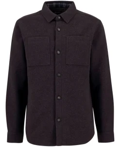 New Marlow Tailored Overshirt, , L Overshirts