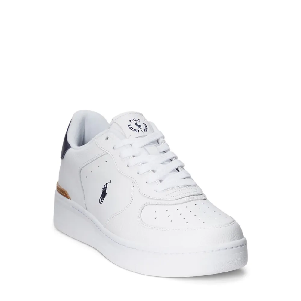 Ralph Lauren Masters Court Leather Sneakers, , 45- Sneakers