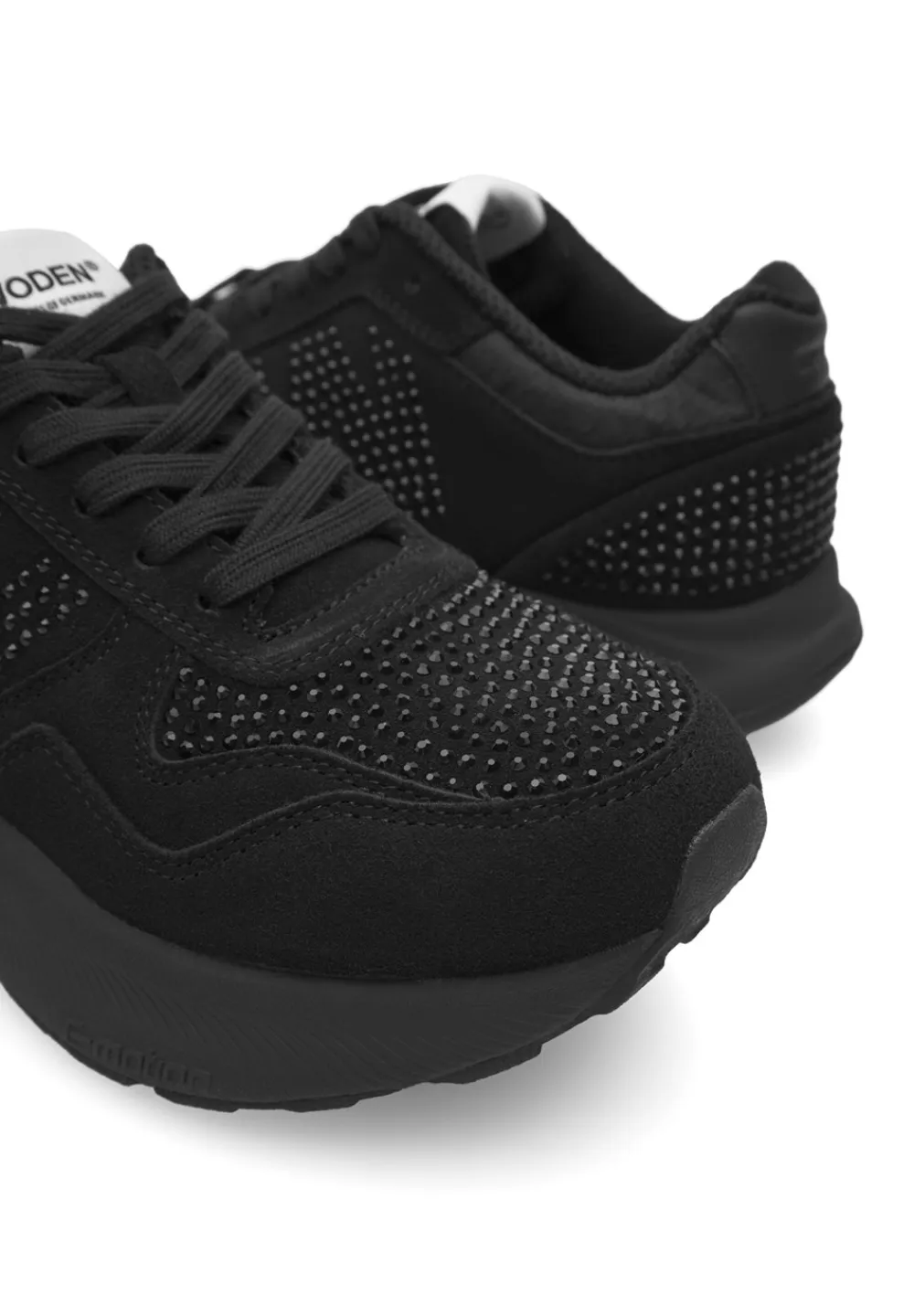 Outlet Mathilde Crystal Sneakers, , 38 Dame Sneakers