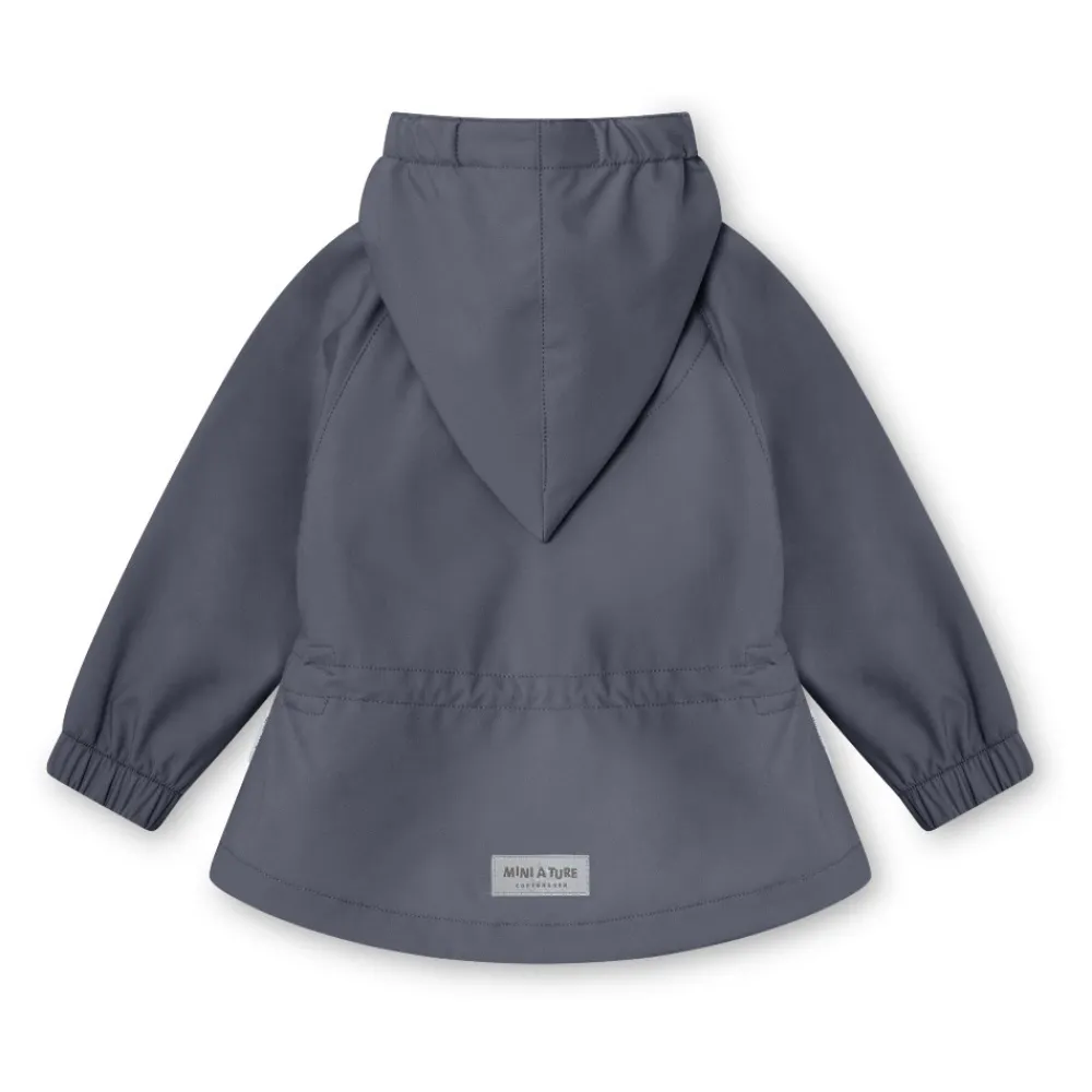 MINI A TURE MATWai Spring Softshell Jakke, , 110 cm-Børn Overtøj