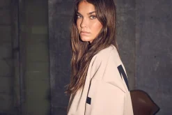 Haute L’Amitié Maxi Split Logo Sweatshirt, , S-Dame Strik & Sweatshirts