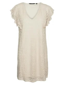 Vero Moda Maya Frill Kjole, , XL-Dame Kjoler