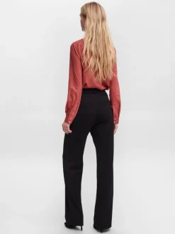 Vero Moda Maya Straight Bukser, , L/L32-Dame Bukser & Leggings